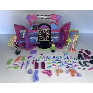 🎤Mattel Polly Pocket Dare To Hair Totally Video‎ Playset 2003 Works